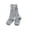 Grey, variant on Kids Toddlers Girls Cotton Solid Color Big Bow Knee High Long Soft Letter Embroidery Lace Socks For 0-4 Years