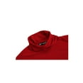 thumbnail image 4 of INSPIRE CHIC Men's Sweaters Pullover Turtle Neck Long Sleeve Stretchy Slim Fit Tops 38 Red, 4 of 7