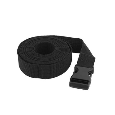 Unique Bargains Buckle Adjustable Luggage Backpack Packing Strap Belt Band 9.84ft x 0.98' Plastic