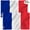 Pack of 2 - Polyester, variant on ANLEY 3x5 Foot France Flag - French National Flags Polyester