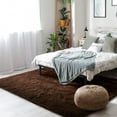 thumbnail image 2 of Lochas Soft Fluffy Rugs Shaggy Area Rug for Bedroom Indoor Modern Carpets,4'X6',Coffee, 2 of 6