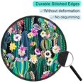 thumbnail image 5 of ITNRSIIET [20% Larger] Mouse Pad with Stitched Edge Premium-Textured Mouse Mat Waterproof Non-Slip Rubber Base Round, 5 of 5