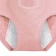 thumbnail image 5 of Puntoco Ropa interior corta para mujer Ropa interior menstrual a prueba de fugas de color sólido grande para mujer, 5 of 5