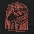 thumbnail image 2 of Dungeons And Dragons T-Shirt Year of The Dragon Street Red Unisex Graphic Tee For Men & Women, 2 of 7