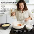 thumbnail image 2 of Juego de Ollas y Sartenes Uzelia Negro con Mango Desmontable, 11 Piezas para Inducción y Gas, 2 of 9