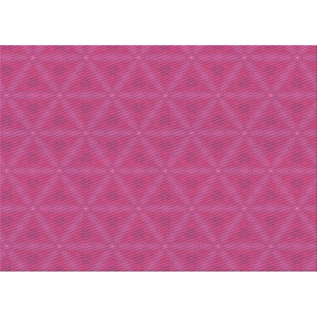 Ahgly Tapis Rectangulaire Lavable en Machine Intérieur Transitionnel Rose Profond, 2 Pieds x 3 Pieds
