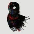 thumbnail image 4 of Scottish Plaid Wool Scarf, 100% Wool Tartan Wrap, Oversized Winter Scarf for Men & Women,32*190cm,1, 4 of 36