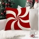 thumbnail image 4 of Fiudx Ofertas relámpago Funda de almohada navideña de 17,71 x 17,71 pulgadas utilizada para decoración navideña, decoración de vacaciones de invierno, funda de almohada adecuada para sofás del hogar, 4 of 6