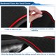 thumbnail image 3 of Alfombrilla antideslizante para automóvil para VW Polo MK6 2018-2024, alfombrilla de almacenamiento antideslizante de PVC para el compartimento de la puerta, 12 Pcs en rojo, 3 of 6