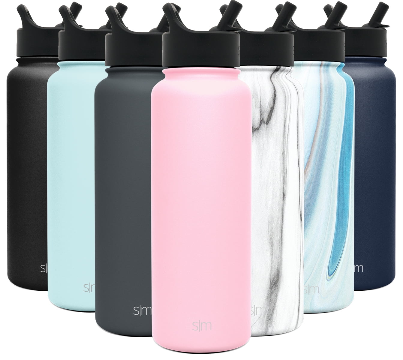 Simple Modern 40 oz Summit Water Bottle with Straw Lid Gifts for Men