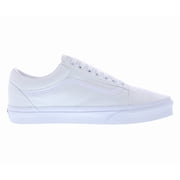 Vans Unisex Old Skool Classic Skate Shoes - True White - 9