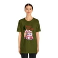 thumbnail image 4 of Merry and Bright Christmas Celebration Unisex Jersey Short Sleeve Tee, 4 of 10