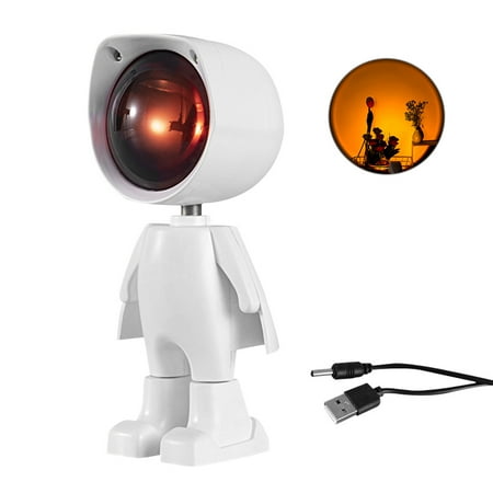

ABIDE Projector Light USB Projector Lamp Dimmable Rotating LED Light for Home Cafe