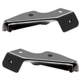 thumbnail image 2 of New Front Left Outer and Front Right Outer Bumper Bracket Compatible With GMC Sierra 2500 HD SLT 8 Cyl 6.6L Sierra 3500 Classic SL 8 Cyl 6.6L 2003-2007 By GM1066175 GM1067175, 2 of 8