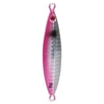 thumbnail image 2 of Cebos artificiales de pesca con forma de pez, señuelos realistas de metal, accesorio de pesca rosa, 30g/1,1 oz, 2 of 10