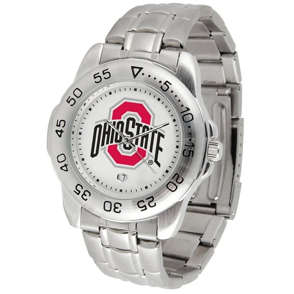 Ohio State Buckeyes Sport Steel Watch