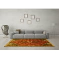thumbnail image 3 of Ahgly Company Indoor Rectangle Persian Yellow Traditional Area Rugs, 2' x 3', 3 of 4