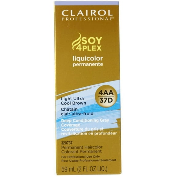 Clairol Professional Liquicolor Light Ultra Cool Brown [4AA/37D] 2 oz