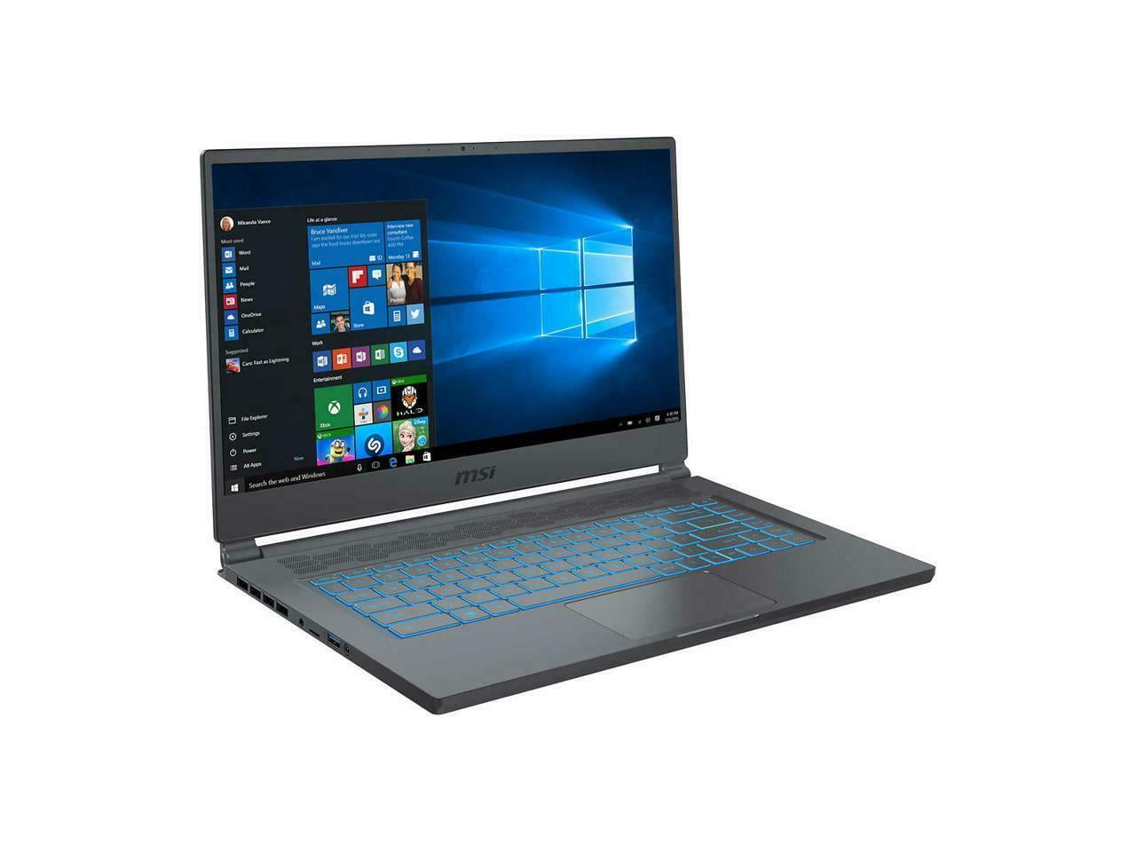 MSI Thin Gaming Laptop: Stealth 15M, 15.6