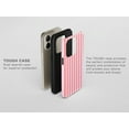 thumbnail image 3 of Coral Stripes Tough Phone Case, Minimalist Aesthetic Lines, Cute Gift Idea, iPhone 17 16 15 14 13 Pro Max, Pixel 9 8 7, Samsung S25 S24 S28, 3 of 5