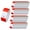 red, variant on Waterproof Synthetic Paper Wristbands for Event Entry & Guest Identification - Bulk Pack