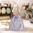 thumbnail image 2 of Drawstring Storage Bag – 5.5"x6.3" Dustproof & Lightweight Pouch for Easter Candy, Small Gifts, Accessories – Reusable, Portable, Multi-Use Gift Bag, 2 of 4