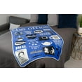 thumbnail image 6 of The Office Iconography Fleece Blanket | 45 x 60-Inch Fun Throw Blanket, 6 of 7