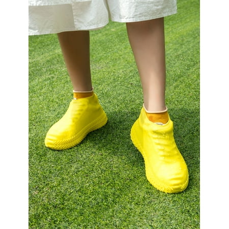 FLORATA Waterproof Shoe Cover/Silicone Shoe Cover£¬Waterproof Shoe Cover Reusable Overshoes for Men Women Kids