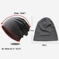 thumbnail image 5 of Unisex Trendy Stylish Beanie, Knit Fabric Hat, Breathability Elasticity Skull Cap Hat, for Women Men, 5 of 6