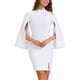 thumbnail image 1 of VESTIDO LÁPIZ INSPIRADOR PARA MUJERES DE NEGOCIOS CON MANGAS ABIERTAS, AJUSTADO, MINI Y BODYCON, TALLA XL, BLANCO, 1 of 6
