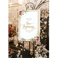thumbnail image 3 of Darling Souvenir MADE WITH LOVE Personalized WelcomeSign/Banner,WelcomeTo Our New Beginning Custom Watercolor Flower With Border Wedding, Engagement PartySign- 18x12, 3 of 5