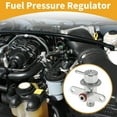 thumbnail image 2 of Unique Bargains Fuel Pressure Regulator Fuel Pump Regulator No.F87Z9F775CA for Ford Explorer 1998-1999 Aluminum Alloy 20-70 Psi Corrosion Resistant 1 Pc, 2 of 6