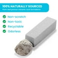 thumbnail image 6 of Pumice Stone Toilet Bowl Cleaner | Toilet Pumice Stone with Extra Long Handle | Scouring Stick for Toilet Cleaning, Stain Removal on Toilets, Grills, Tiles, Grout & Pools | 2 Pack, 6 of 6