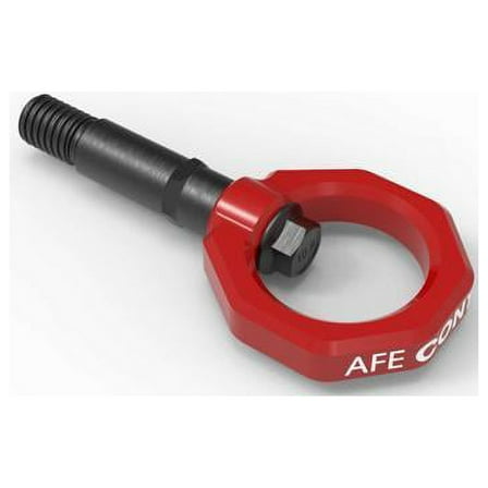 aFe Control Rear Tow Hook for Toyota GR Supra (A90) 2020-2023 in Red