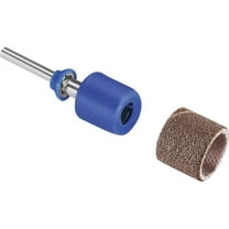 Dremel SC407 EZ SpeedClic Sanding Bands and Mandrel, Set of 2 Sanding Bands 13 mm (Grit 60/120) and 1 EZ SpeedClic Mandrel for Sanding, Shaping and Smoothing Wood and Plastic Materials