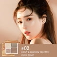 thumbnail image 2 of Four-color Contour Palette Suitable For Beginners Matte Highlighting Contour Face Makeup, 2 of 7