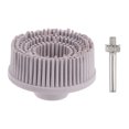 thumbnail image 1 of Unique Bargains 2Inch 120 Grit Abrasive Coating Removal Bristle Disc with 1/4 Inch Shank, White, 1 of 7