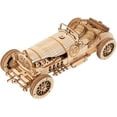 thumbnail image 1 of 3D Wooden Puzzles for Adults Mechanical Models Kits to Build (Grand Prix Car), 1 of 5