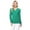 Kelly Green, variant on YEMAK Women's Knit Sweater Pullover – Long Sleeve V-Neck Basic Classic Casual Knitted Soft Lightweight T-Shirt Top