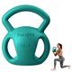 thumbnail image 1 of Yes4All - Pesas rusas de 10 y 15 libras de peso con mango ancho multiagarre para ejercicios de pesas, equipo de entrenamiento de cuerpo completo, 15 libras, verde, 1 of 7
