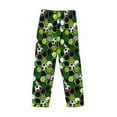 thumbnail image 4 of Kdxio Soccer1 Print Men's Sleep Pajama Pant Lounge Pants with Pockets, 4 of 8