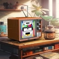 thumbnail image 3 of Remocguys Retro Television Building Set Compatible with Lego TV Collectible Vintage Creative Display Model Decor 549pcs, 3 of 3
