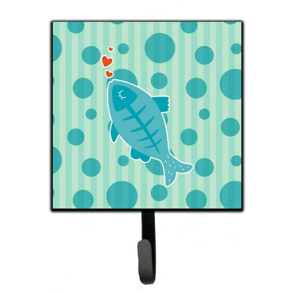 Polkadot Fish Leash or Key Holder