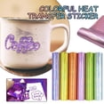 thumbnail image 3 of PVCS Brushed Heat Transfer Sticker Vinyl Bundle DIY Garment Film Silhouette Paper for Home, 3 of 8