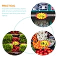 thumbnail image 6 of 100 Pcs Label Promotional Sticker Garage Sale Stickers Fruit Fluorescence, 6 of 6