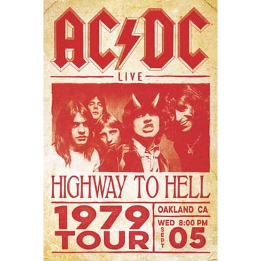 AC/DC Discography Poster - 24x36 - Walmart.com