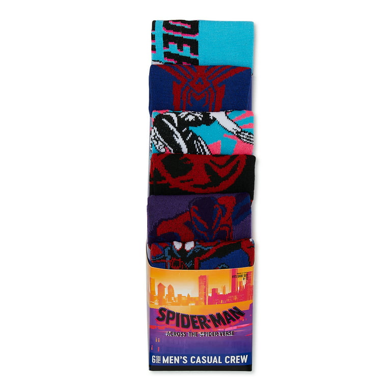 Spider-Man: Across the Spider-Verse Crew Sock 3-Pack