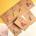 thumbnail image 3 of Glow in the Dark Easter Bunny Pocket Token, Small Resin Rabbit Charm with Inspirational Message Card, Mini Gift of Encouragement for Friends, Family, or as a Sweet Surprise, 3 of 7