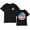 Black, variant on YABCSAZ 4th of July Baby Boys Girls Outfits Short Sleeve Tops Summer Casual T-Shirts American Flag Star Shirts Toddler Kids Patriotic Clothes Unisex Tops Independence Day Tops 7 Years
