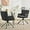 Grey, variant on DEXS Fabric Dining Chair Modern Upholstered Swivel Armchair with Mid Back Support, Comfortable Accent Chair for Kitchen Living Room and Dining Room.White,1 PC
